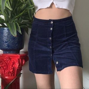 H&M Corduroyed skirt!